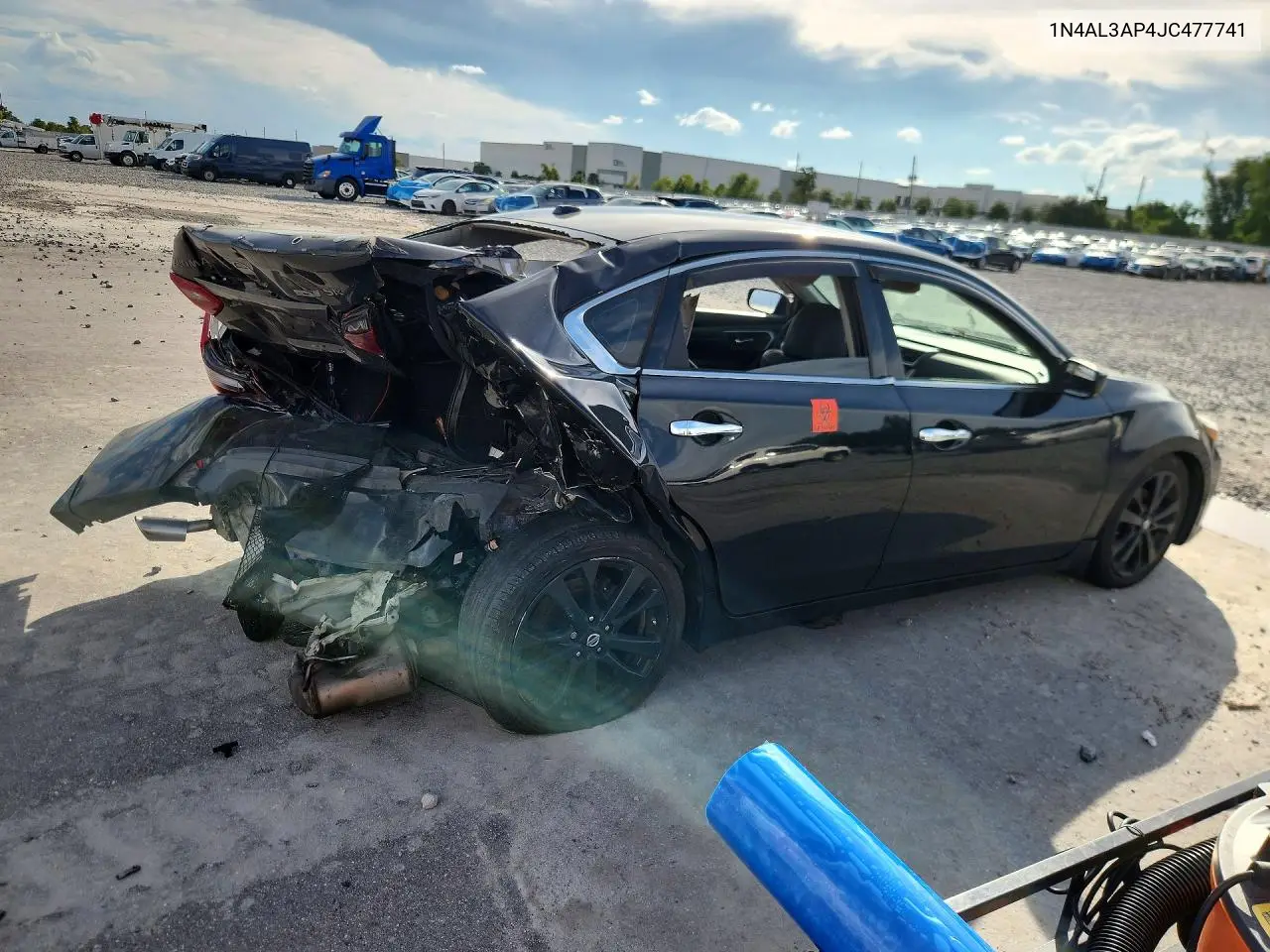 2018 NISSAN ALTIMA VIN 1N4AL3AP4JC477741 — фото 3