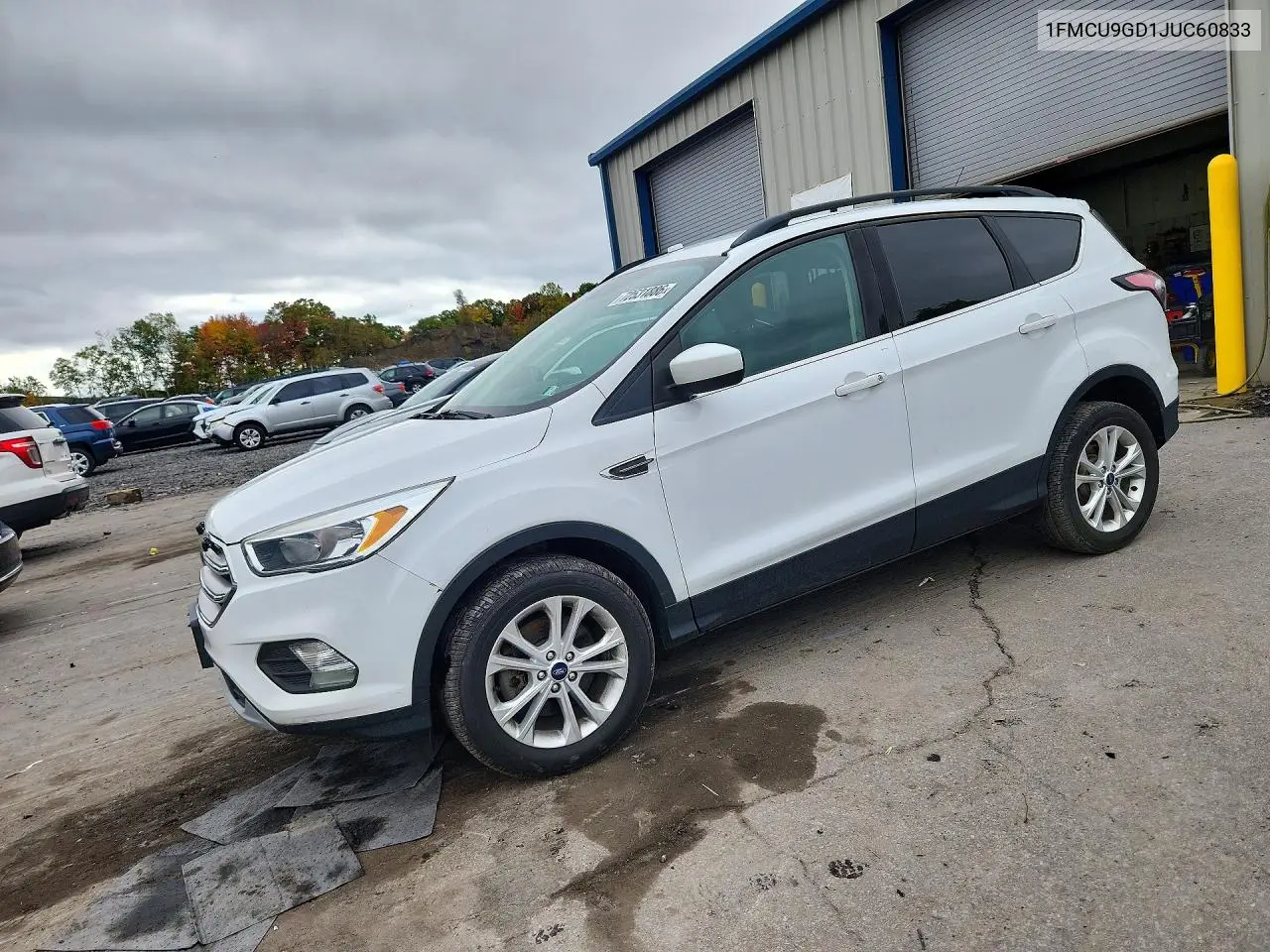 FORD ESCAPE 2018, VIN 1FMCU9GD1JUC60833
