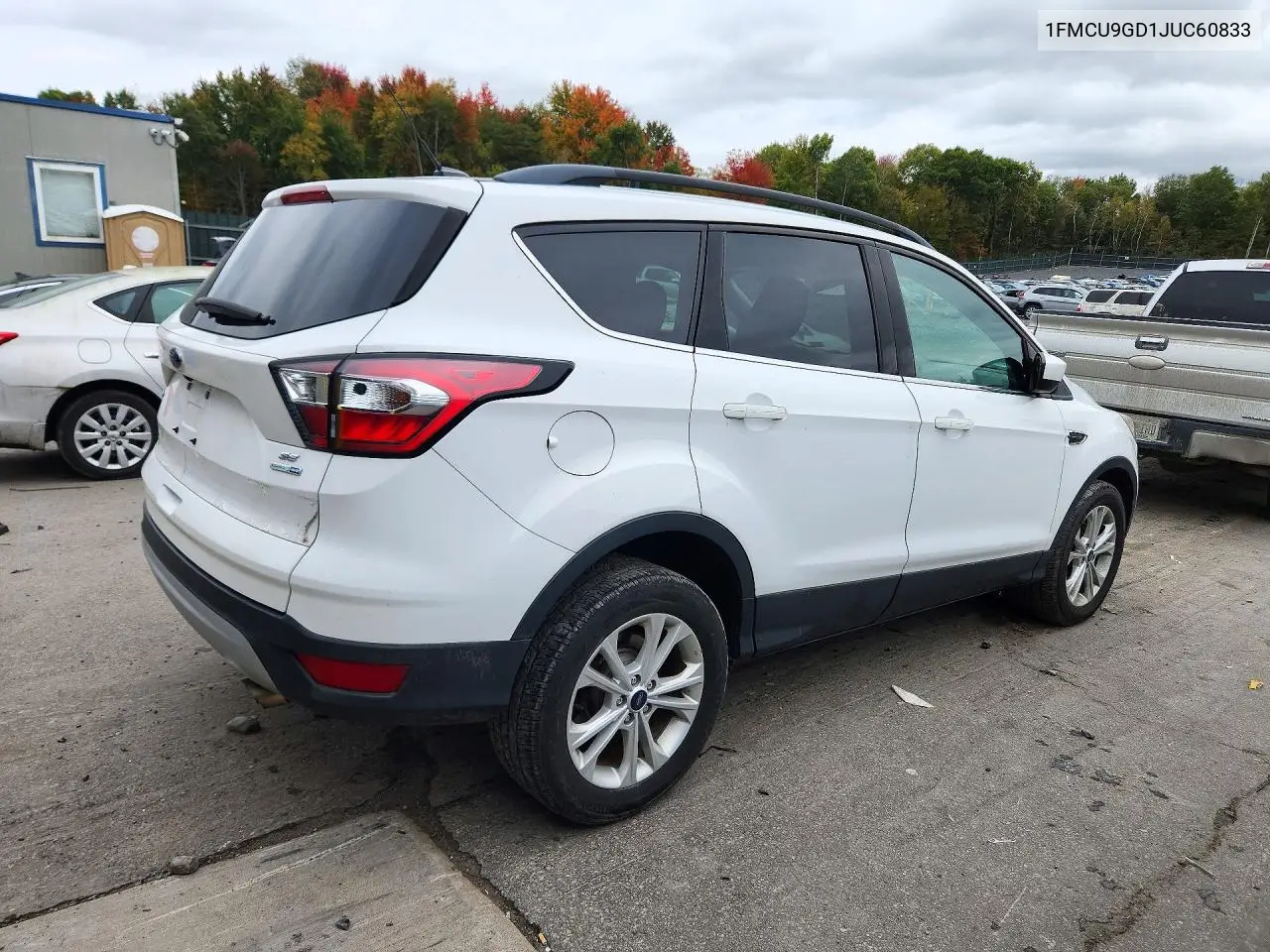 2018 FORD ESCAPE VIN 1FMCU9GD1JUC60833 — фото 3