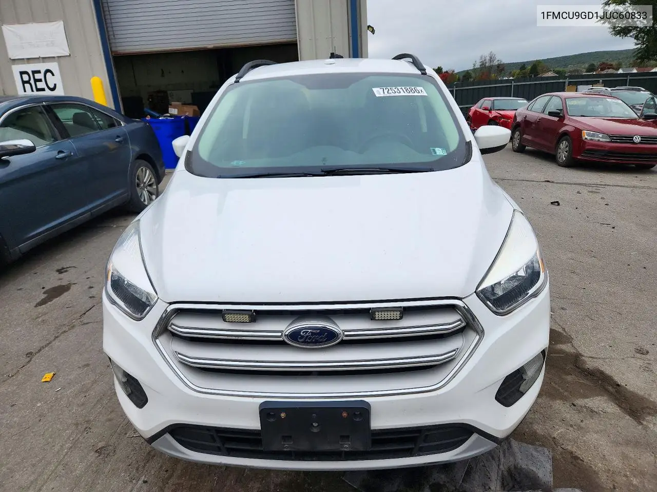 2018 FORD ESCAPE VIN 1FMCU9GD1JUC60833 — фото 5