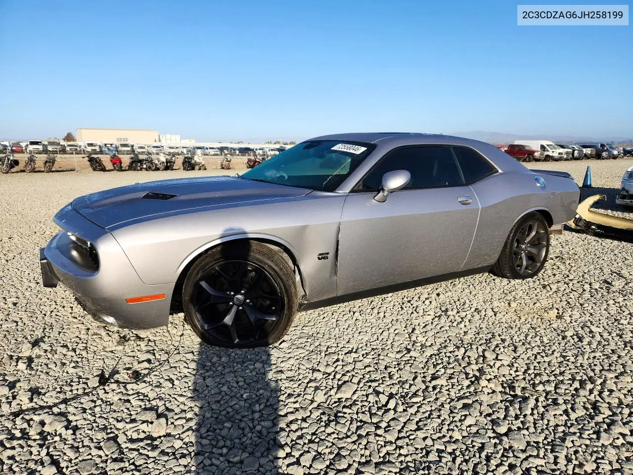 DODGE CHALLENGER 2018, VIN 2C3CDZAG6JH258199