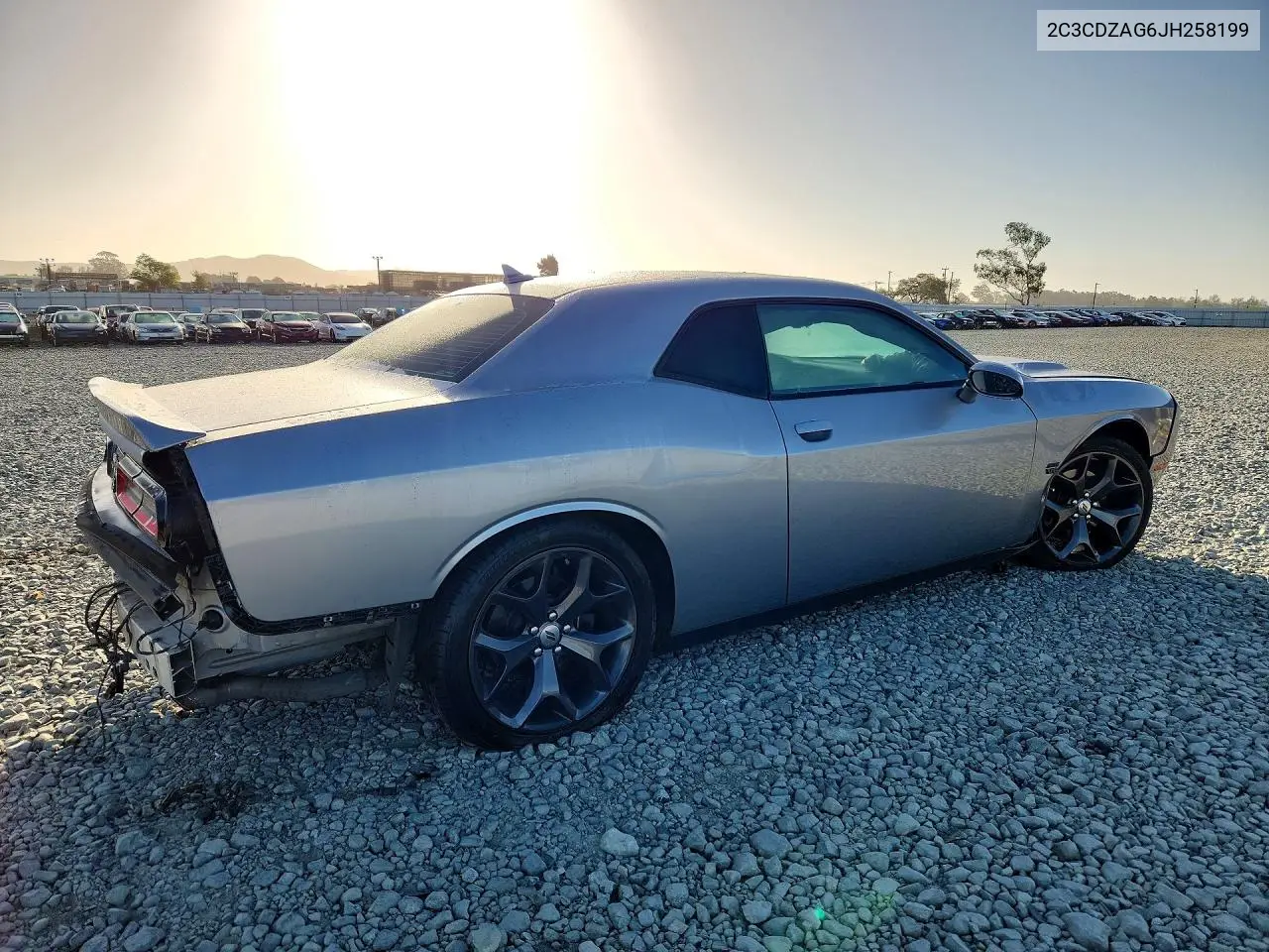 2018 DODGE CHALLENGER VIN 2C3CDZAG6JH258199 — фото 3