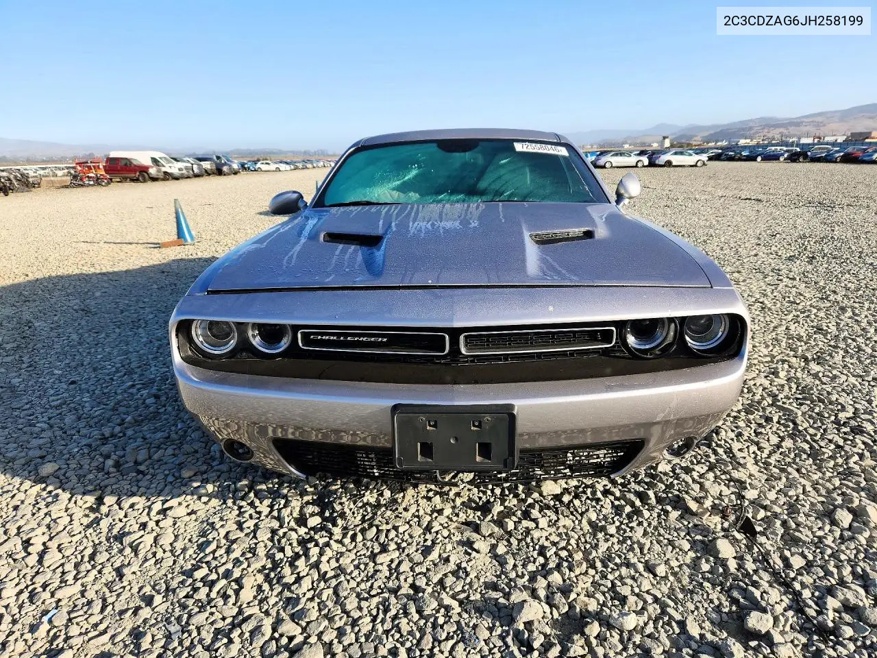 2018 DODGE CHALLENGER VIN 2C3CDZAG6JH258199 — фото 5