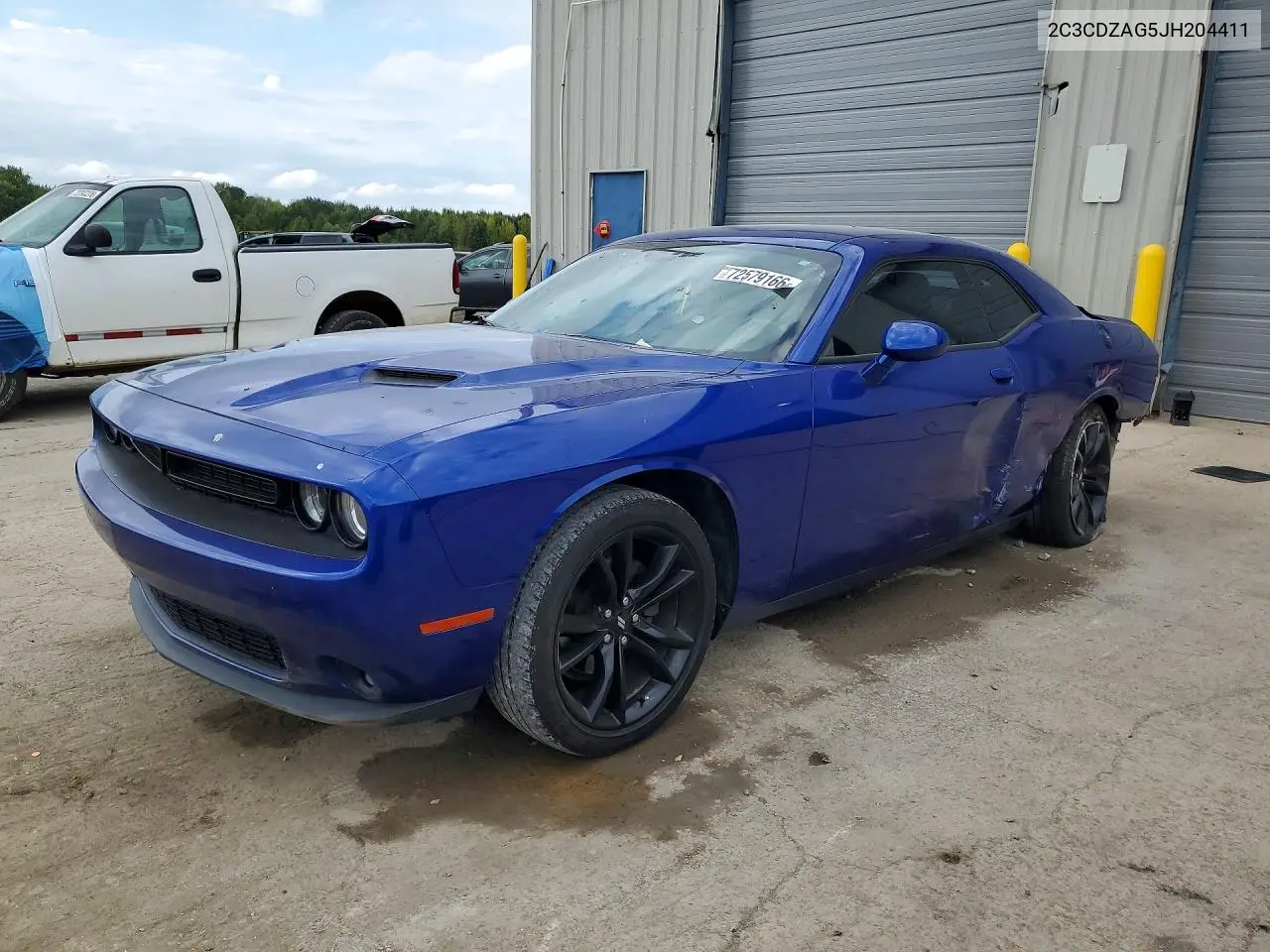 DODGE CHALLENGER 2018, VIN 2C3CDZAG5JH204411