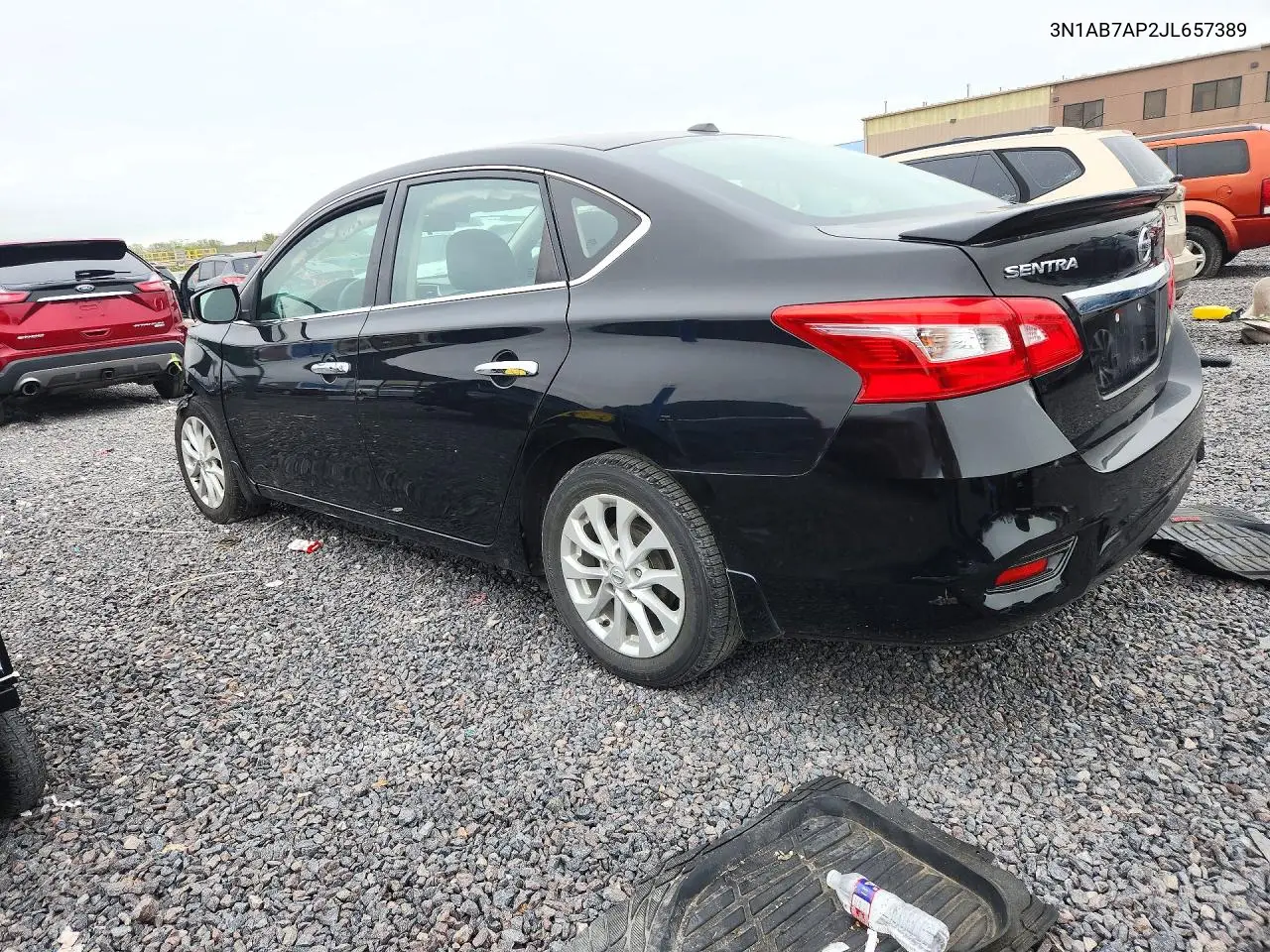 2018 NISSAN SENTRA VIN 3N1AB7AP2JL657389 — фото 2