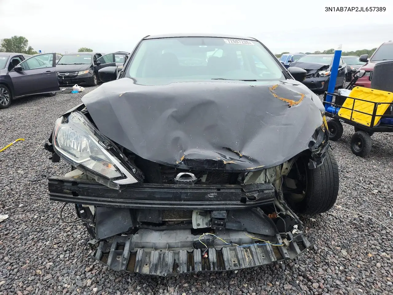 2018 NISSAN SENTRA VIN 3N1AB7AP2JL657389 — фото 5