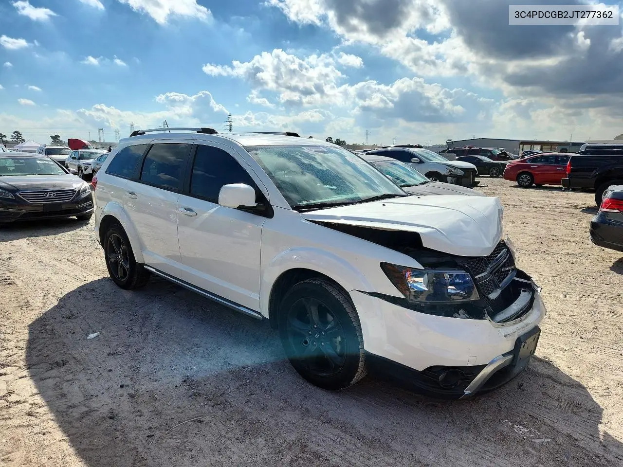 2018 DODGE JOURNEY VIN 3C4PDCGB2JT277362 — фото 4