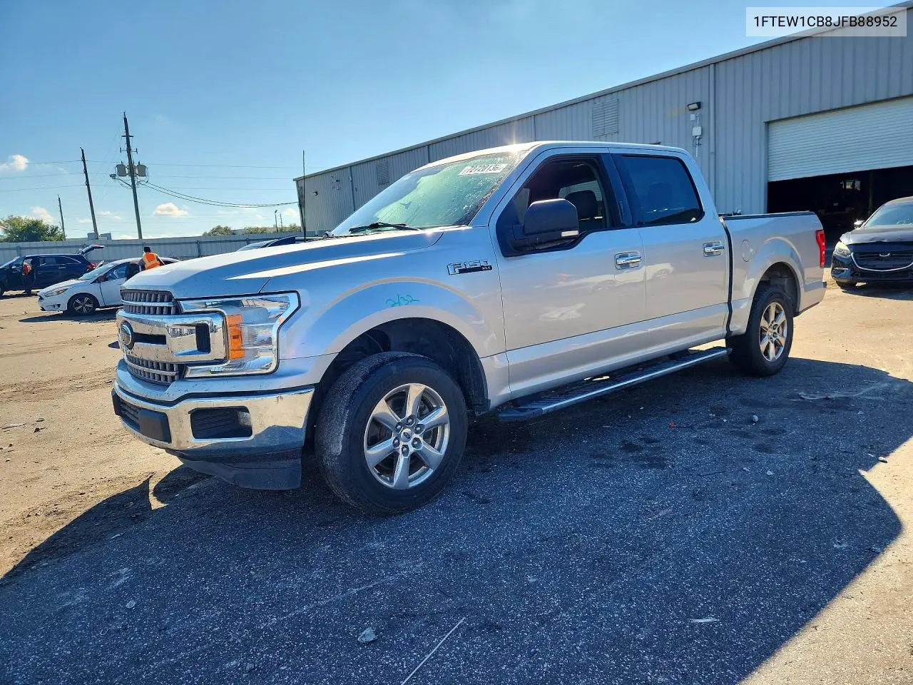 FORD F-150 2018, VIN 1FTEW1CB8JFB88952