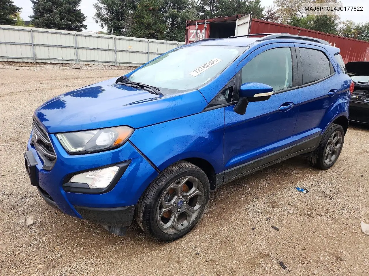 FORD ECOSPORT 2018, VIN MAJ6P1CL4JC177822
