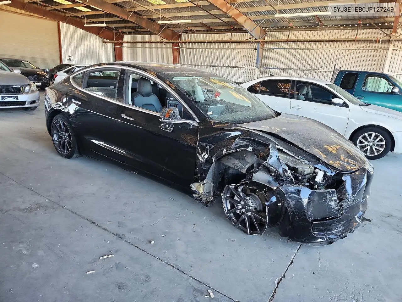 2018 TESLA MODEL 3 VIN 5YJ3E1EB0JF127249 — фото 4