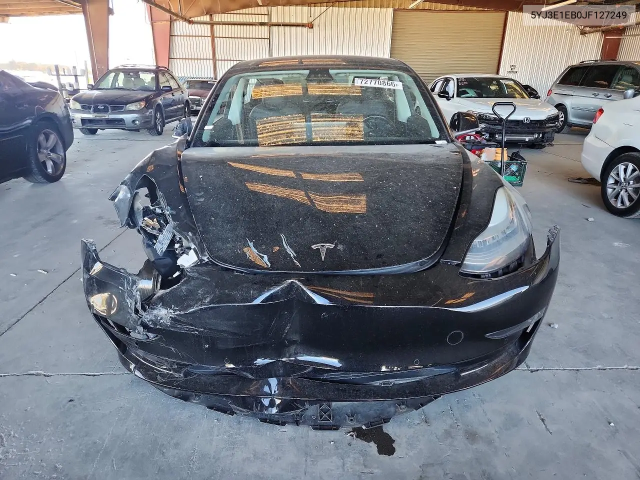2018 TESLA MODEL 3 VIN 5YJ3E1EB0JF127249 — фото 5