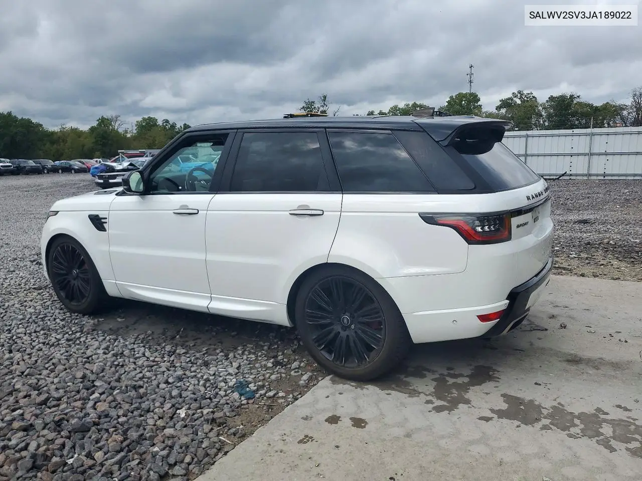 2018 LAND ROVER RANGE ROVER SPORT VIN SALWV2SV3JA189022 — фото 2