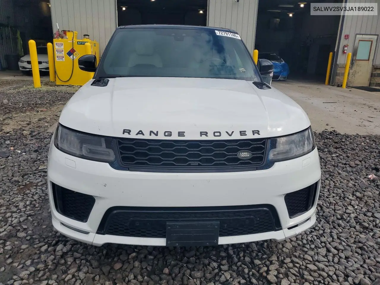 2018 LAND ROVER RANGE ROVER SPORT VIN SALWV2SV3JA189022 — фото 5