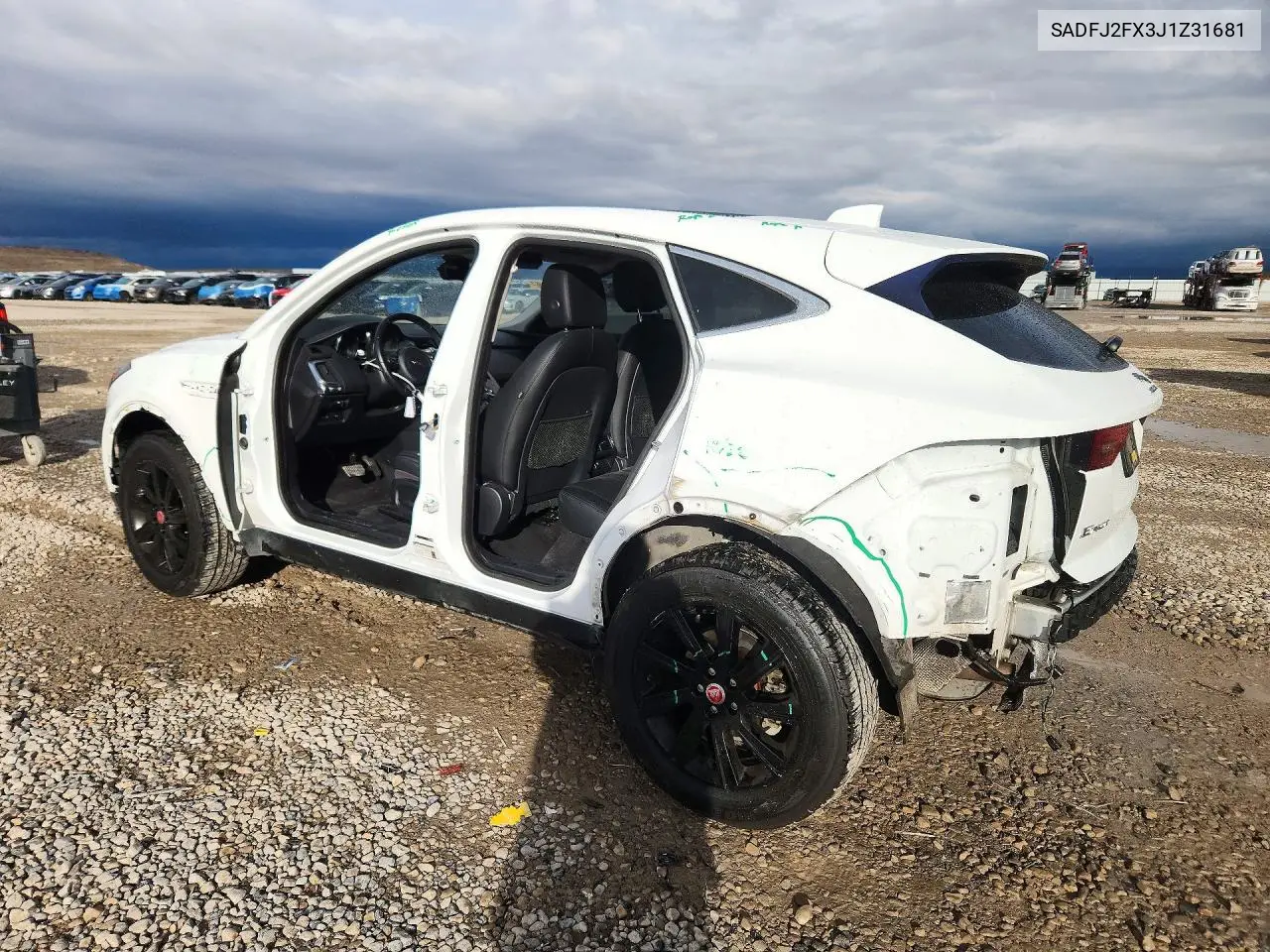2018 JAGUAR E-PACE VIN SADFJ2FX3J1Z31681 — фото 2