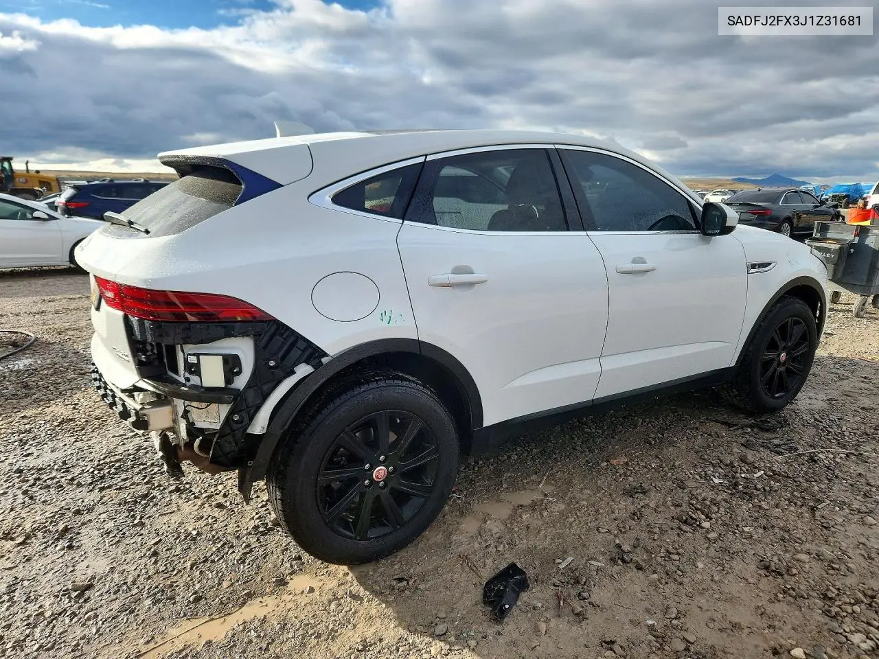 2018 JAGUAR E-PACE VIN SADFJ2FX3J1Z31681 — фото 3