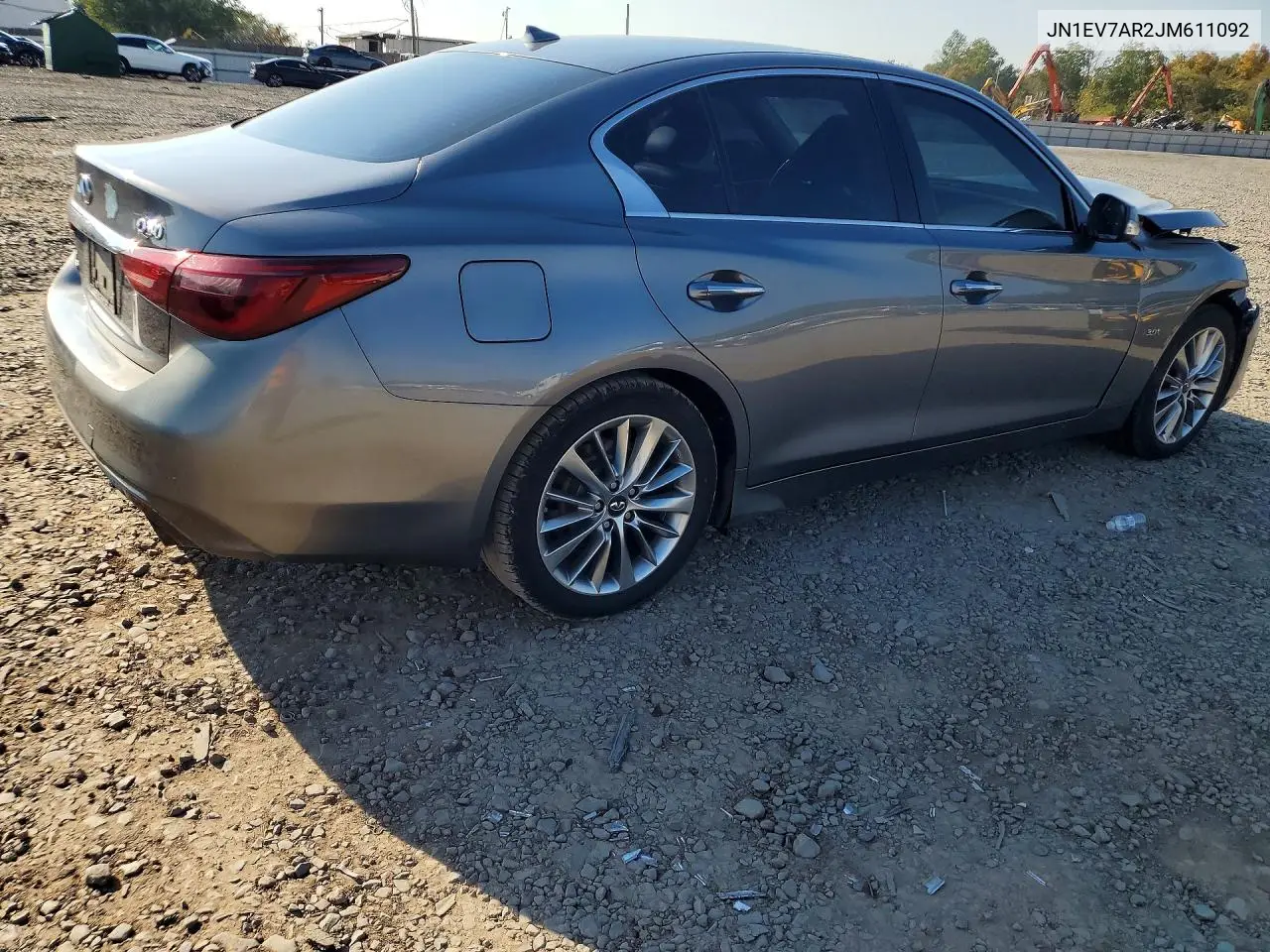 2018 INFINITI Q50 VIN JN1EV7AR2JM611092 — фото 3