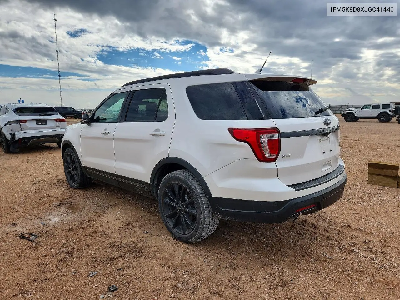 2018 FORD EXPLORER VIN 1FM5K8D8XJGC41440 — фото 3