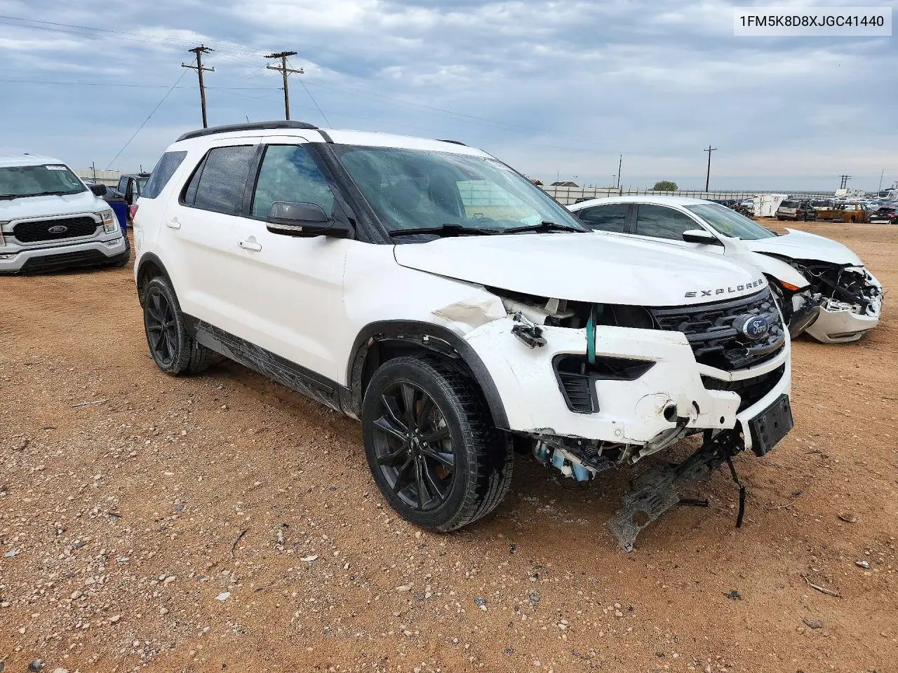 FORD EXPLORER 2018, VIN 1FM5K8D8XJGC41440