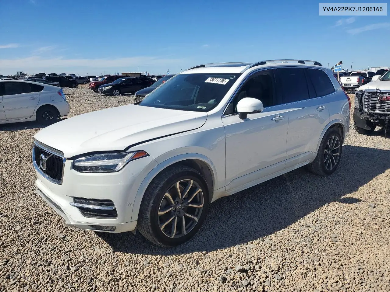 VOLVO XC90 2018, VIN YV4A22PK7J1206166
