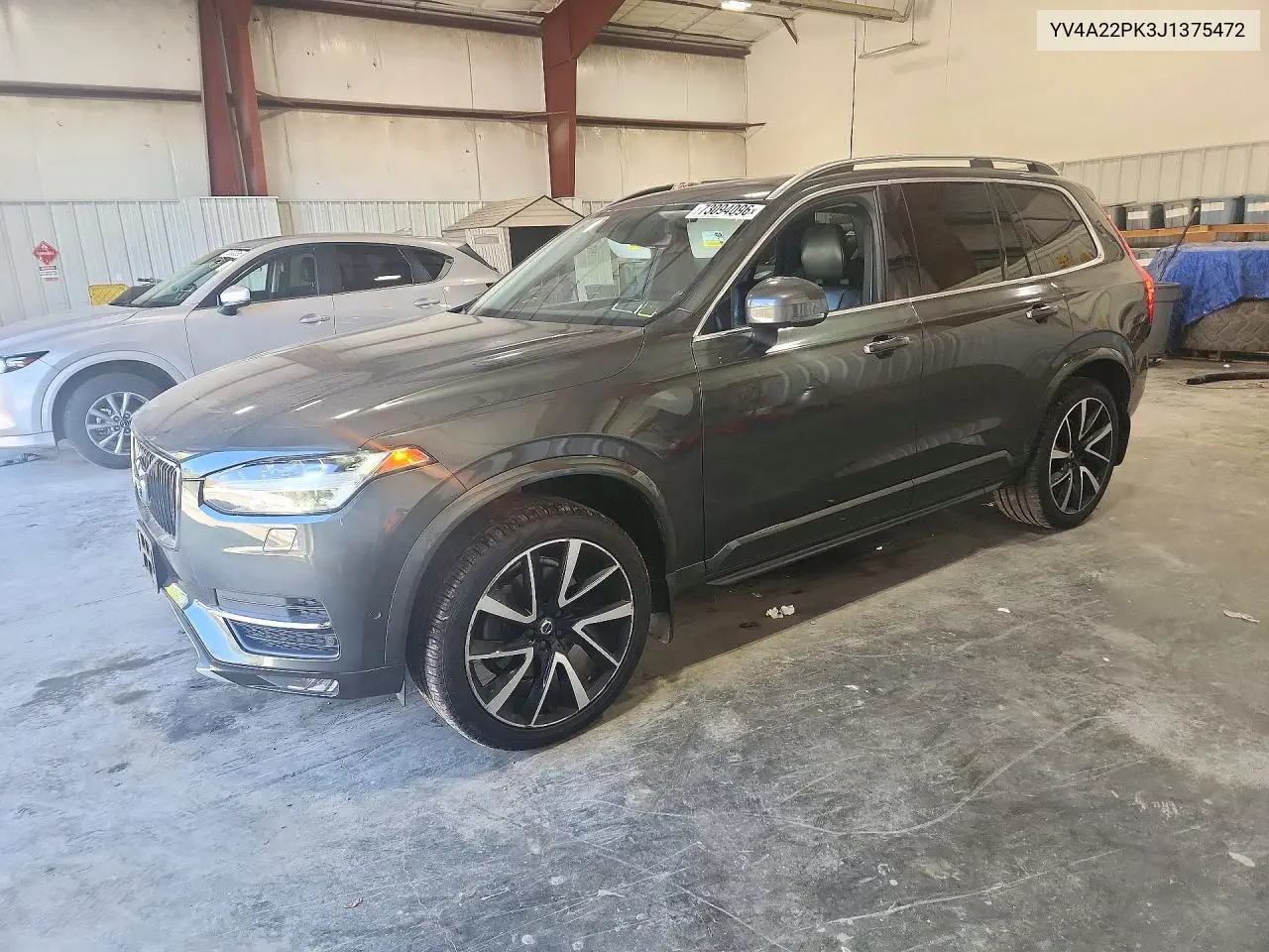 VOLVO XC90 2018, VIN YV4A22PK3J1375472
