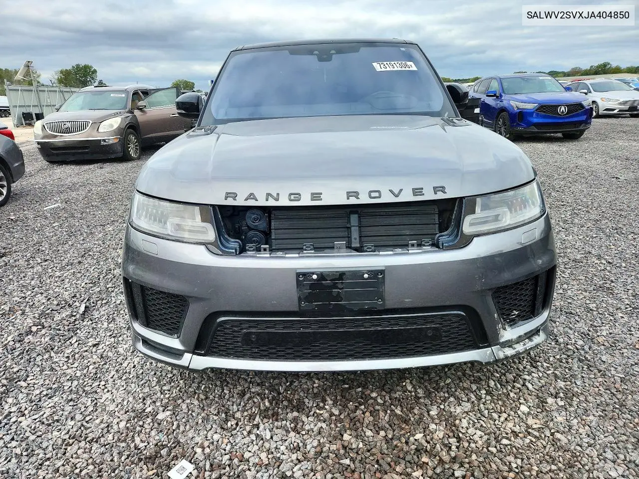 2018 LAND ROVER RANGE ROVER SPORT VIN SALWV2SVXJA404850 — фото 5