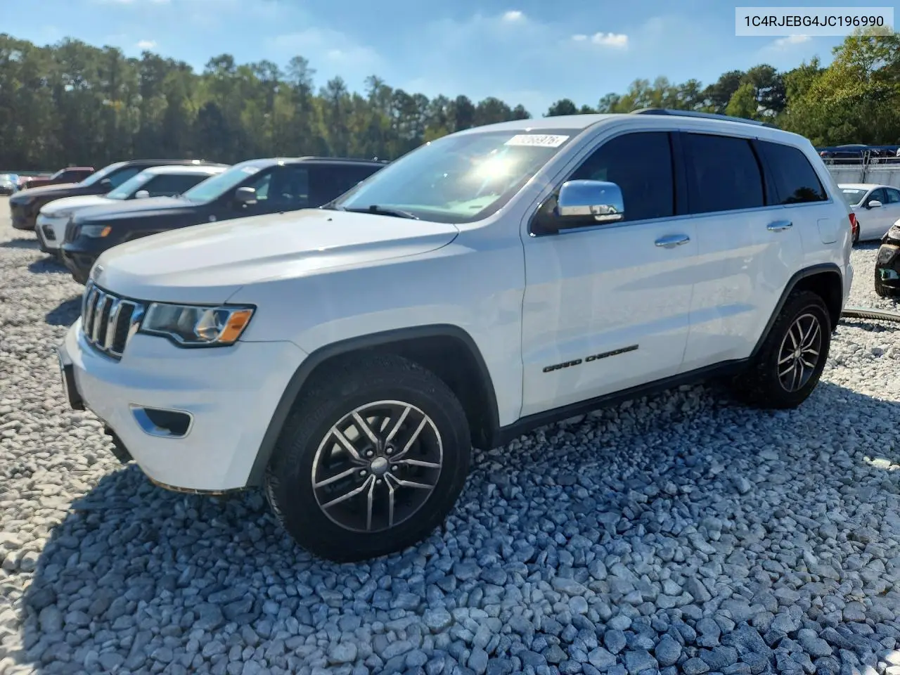 JEEP GRAND CHEROKEE 2018, VIN 1C4RJEBG4JC196990