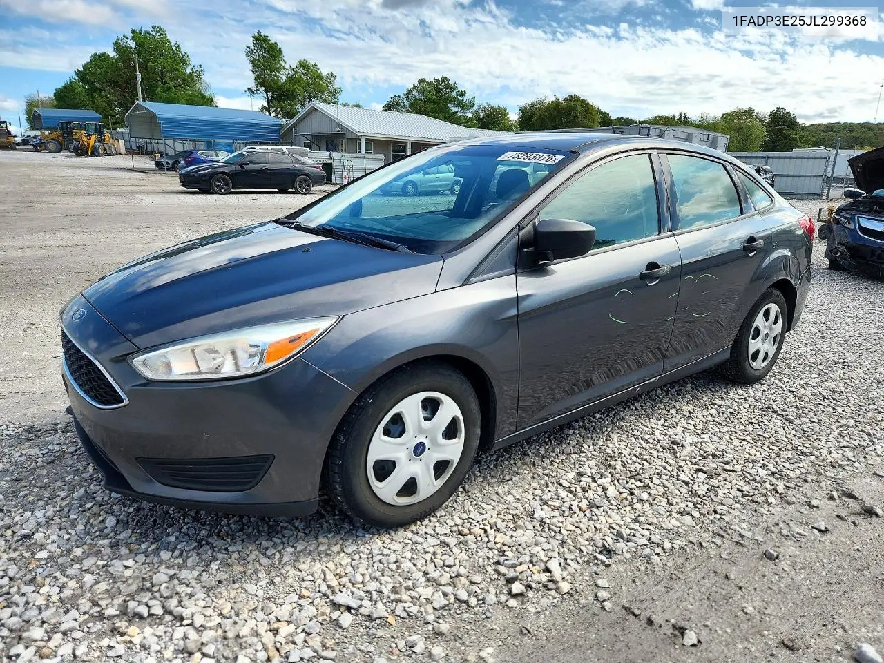 FORD FOCUS 2018, VIN 1FADP3E25JL299368