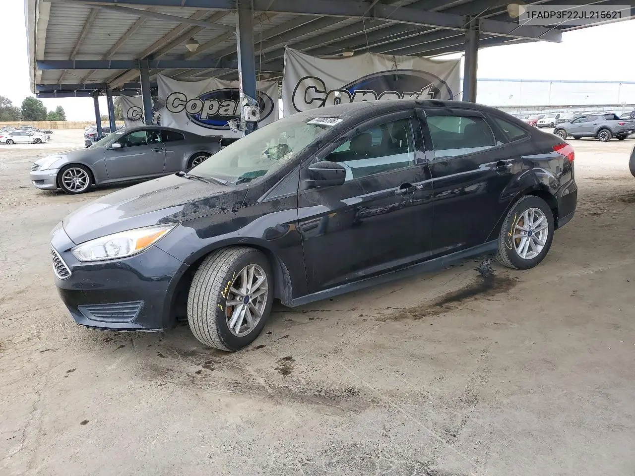 FORD FOCUS 2018, VIN 1FADP3F22JL215621