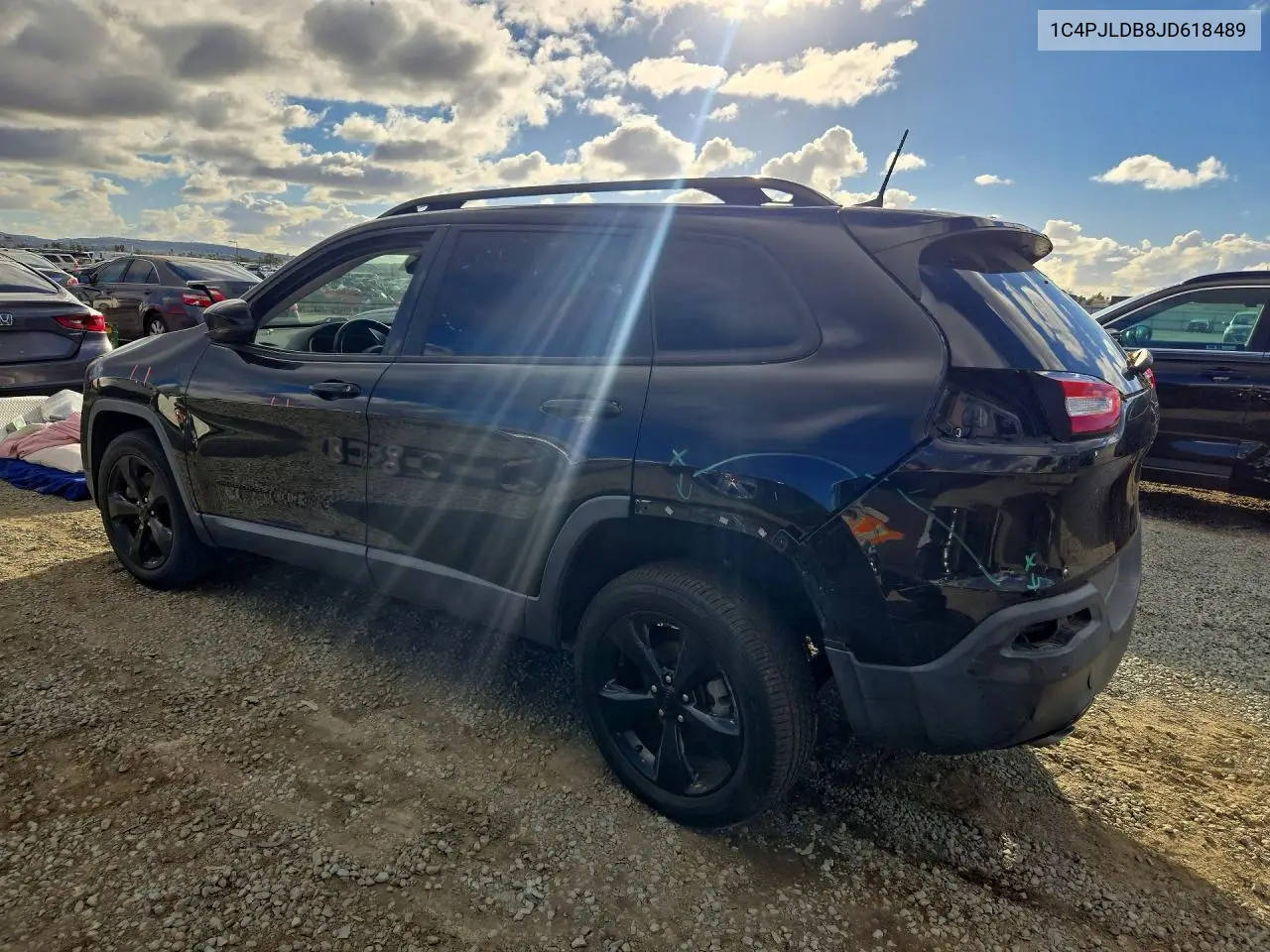 JEEP CHEROKEE 2018, VIN 1C4PJLDB8JD618489