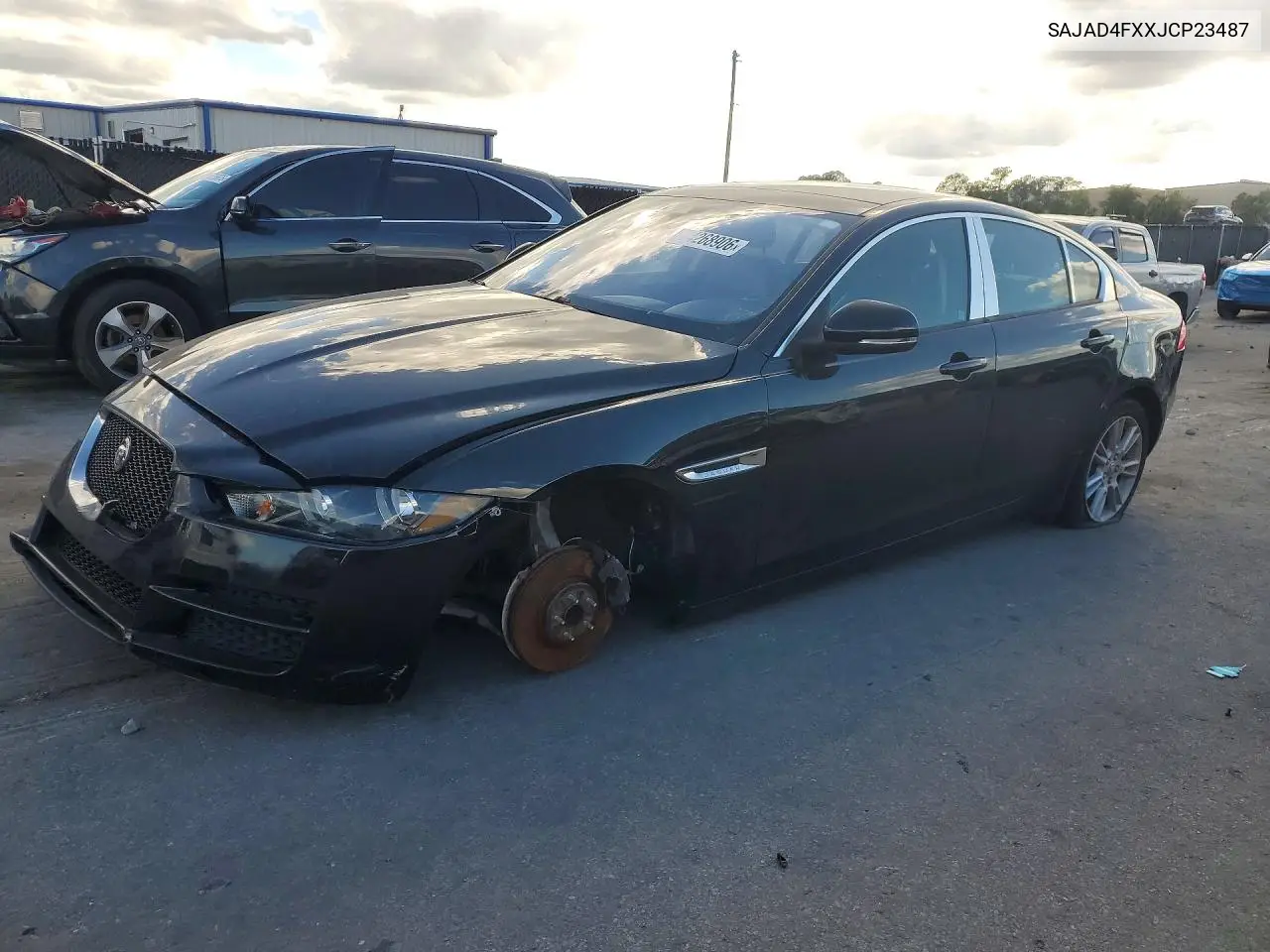 JAGUAR XE 2018, VIN SAJAD4FXXJCP23487