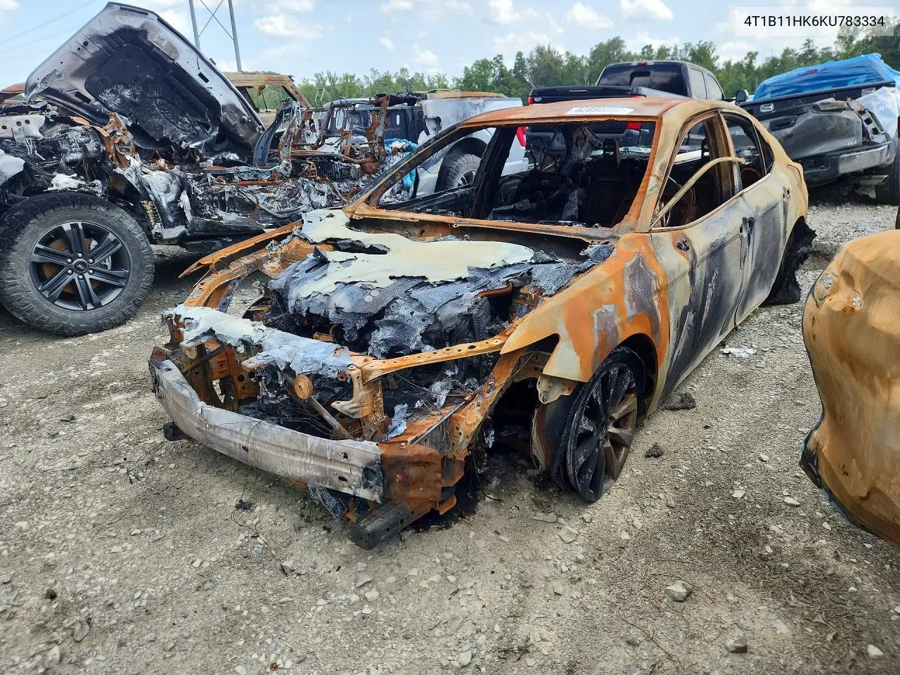 TOYOTA CAMRY 2019, VIN 4T1B11HK6KU783334