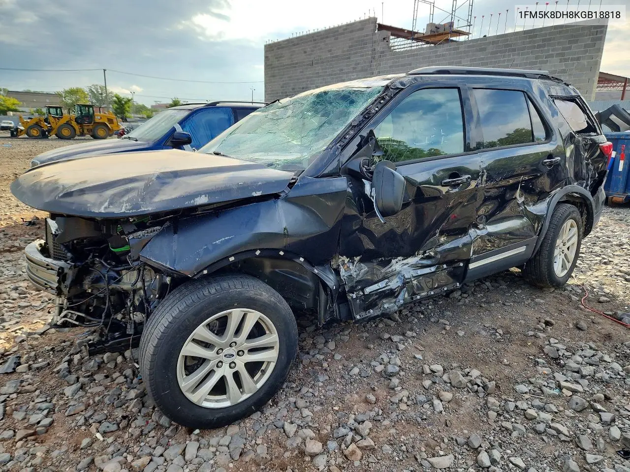 FORD EXPLORER 2019, VIN 1FM5K8DH8KGB18818