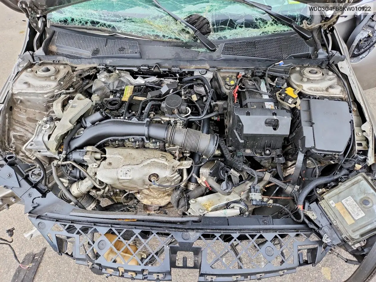 MERCEDES A-KLASSE 2019, VIN WDD3G4FB8KW010922