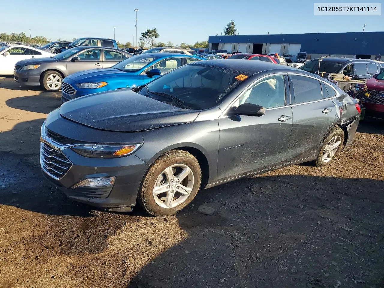 CHEVROLET MALIBU 2019, VIN 1G1ZB5ST7KF141114