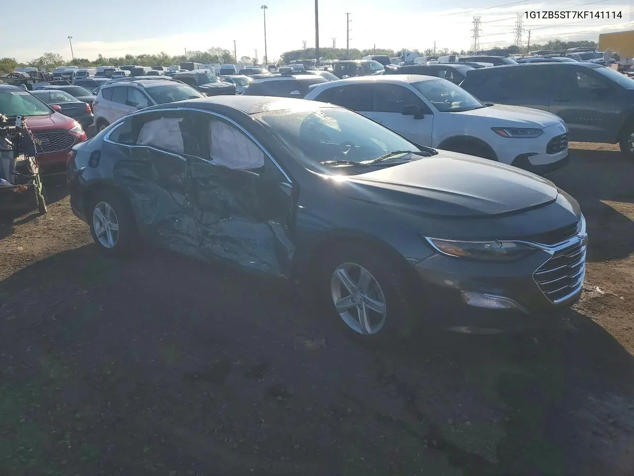 2019 CHEVROLET MALIBU VIN 1G1ZB5ST7KF141114 — фото 4