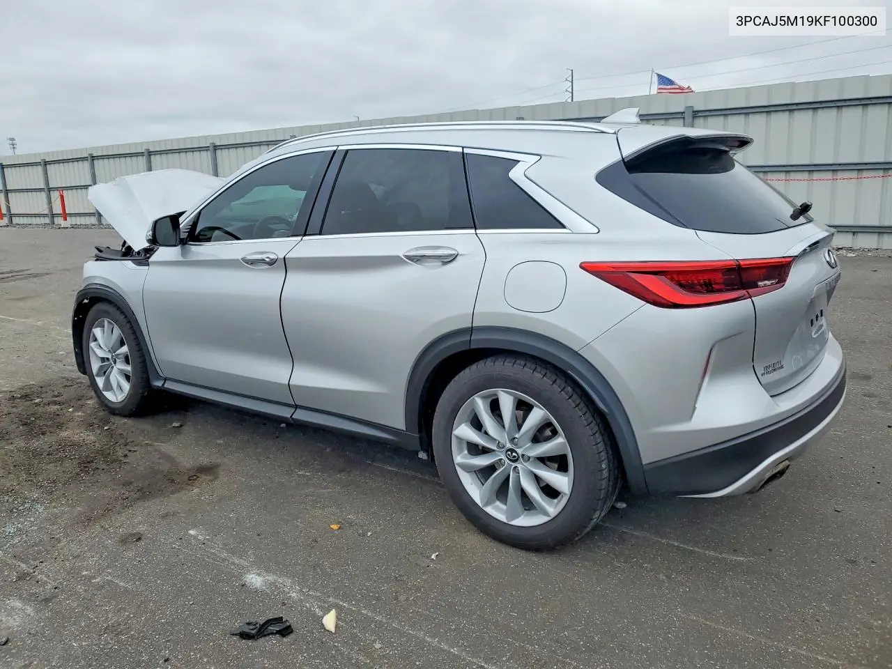 2019 INFINITI QX50 VIN 3PCAJ5M19KF100300 — фото 2