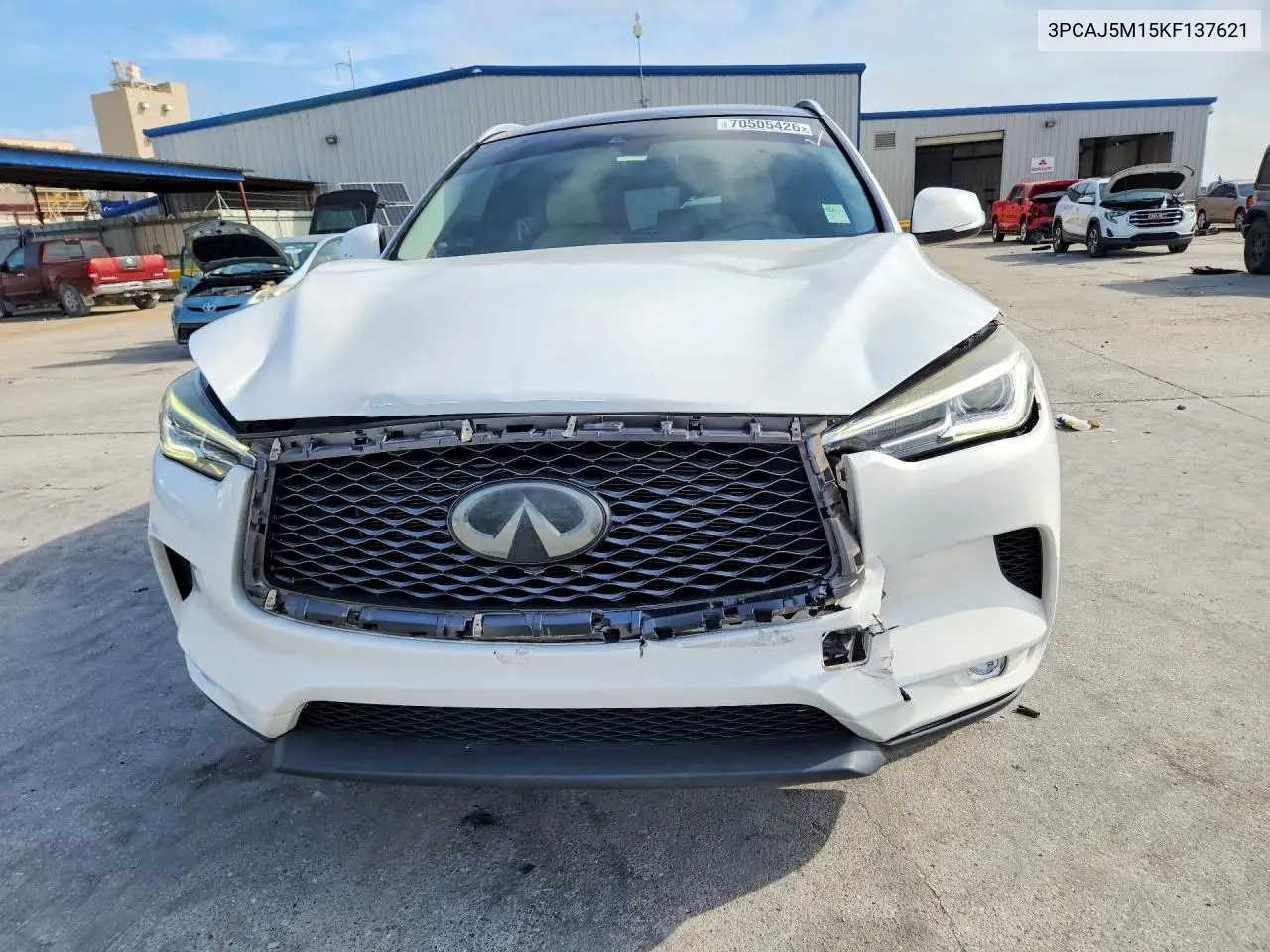 2019 INFINITI QX50 VIN 3PCAJ5M15KF137621 — фото 5
