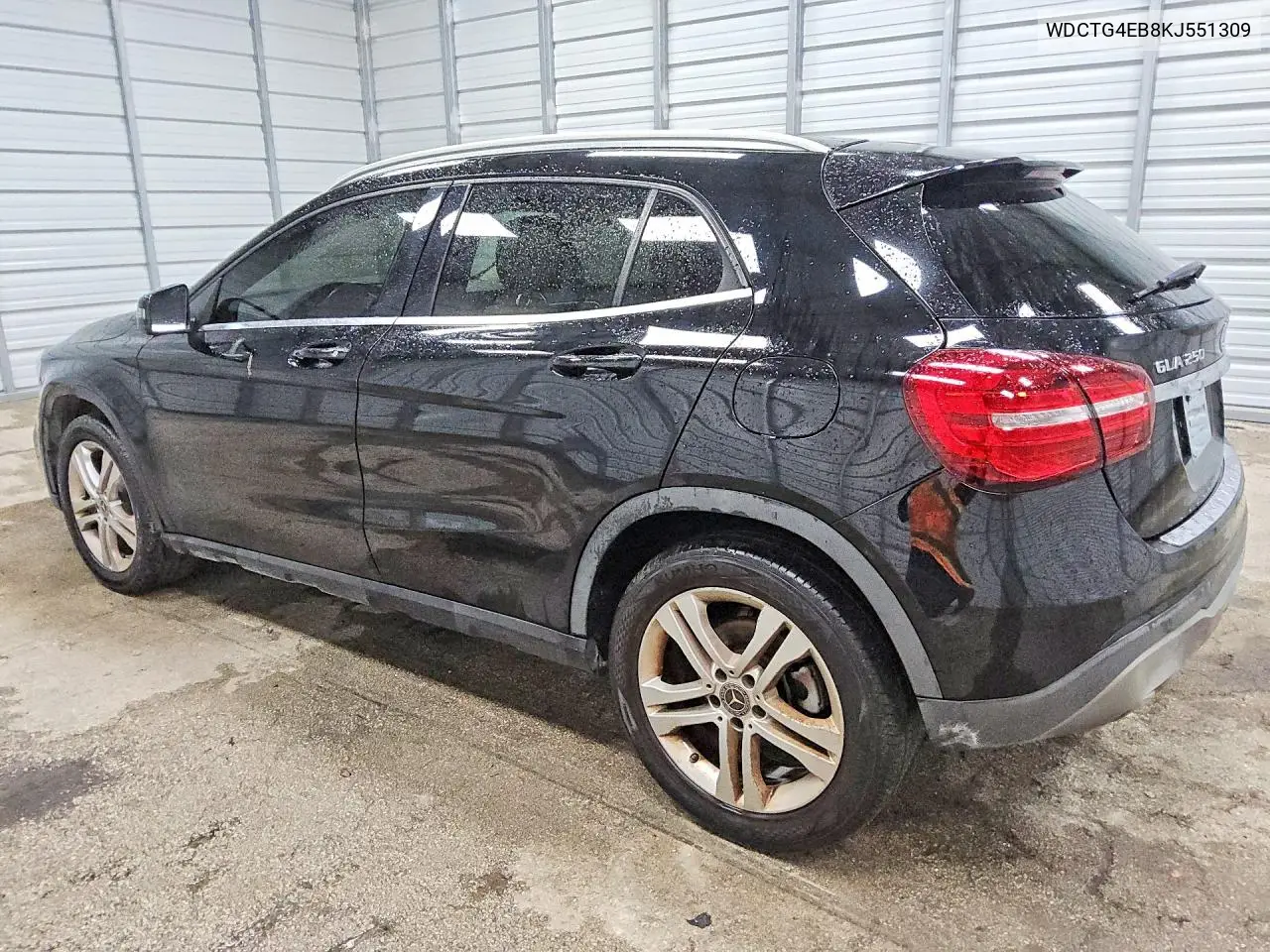 2019 MERCEDES GLA-KLASSE VIN WDCTG4EB8KJ551309 — фото 2