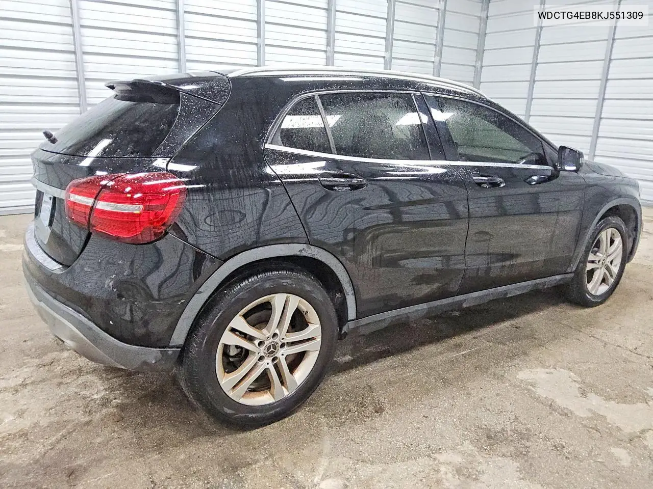 2019 MERCEDES GLA-KLASSE VIN WDCTG4EB8KJ551309 — фото 3