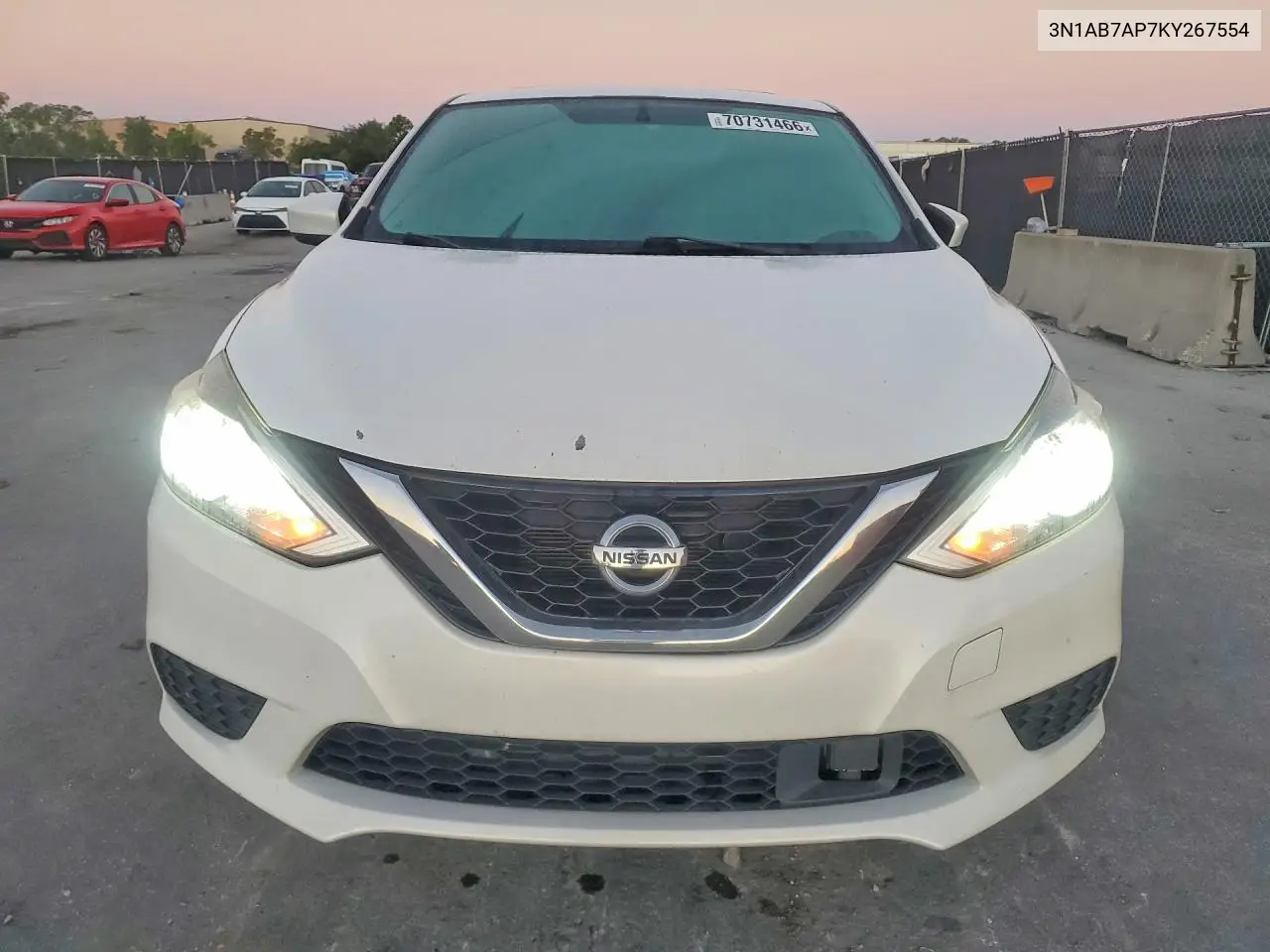 2019 NISSAN SENTRA VIN 3N1AB7AP7KY267554 — фото 5