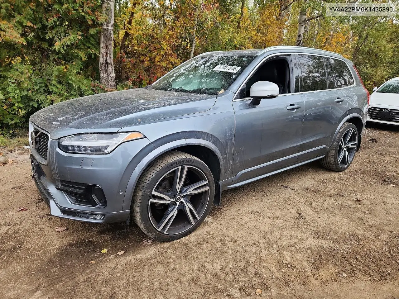 VOLVO XC90 2019, VIN YV4A22PM0K1435890