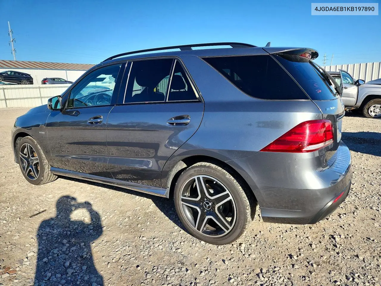 2019 MERCEDES GLE VIN 4JGDA6EB1KB197890 — фото 2