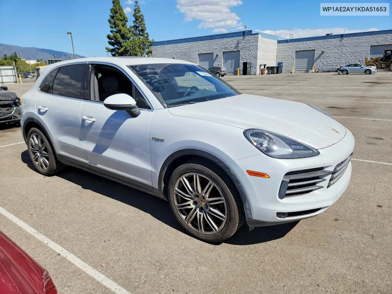 2019 PORSCHE CAYENNE VIN WP1AE2AY1KDA51653 — фото 4
