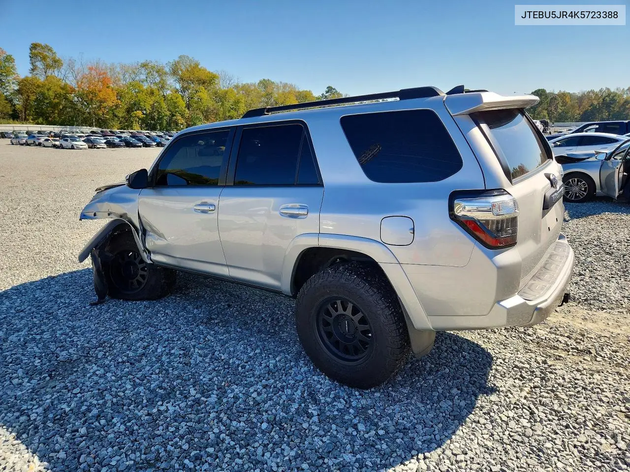 TOYOTA 4RUNNER 2019, VIN JTEBU5JR4K5723388