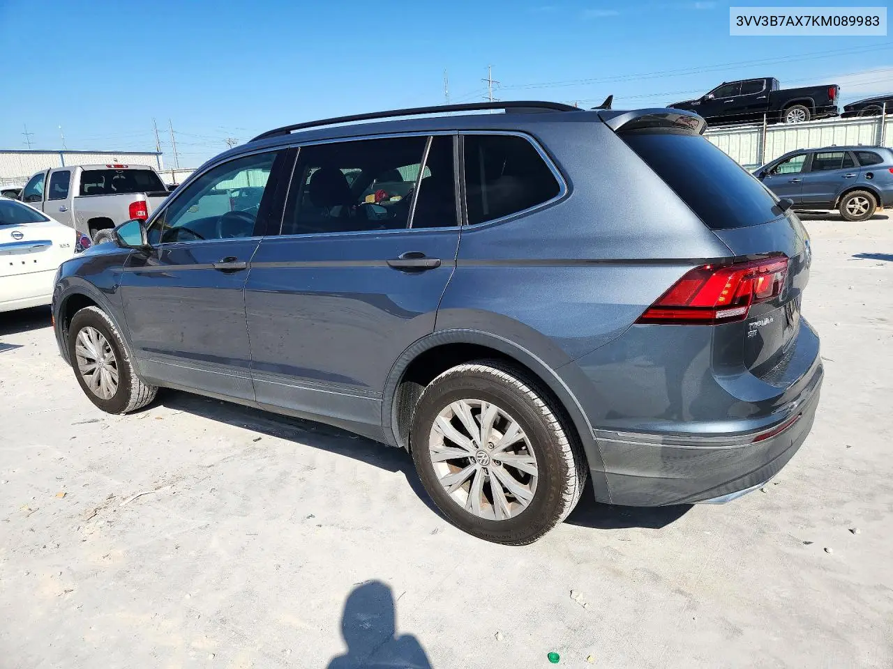 2019 VOLKSWAGEN TIGUAN VIN 3VV3B7AX7KM089983 — фото 2