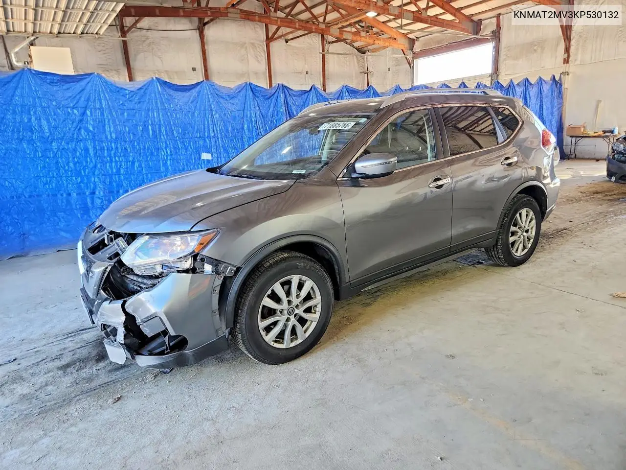 NISSAN ROGUE 2019, VIN KNMAT2MV3KP530132