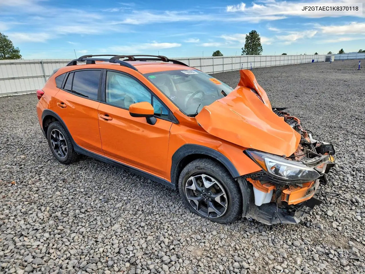 2019 SUBARU XV VIN JF2GTAEC1K8370118 — фото 4