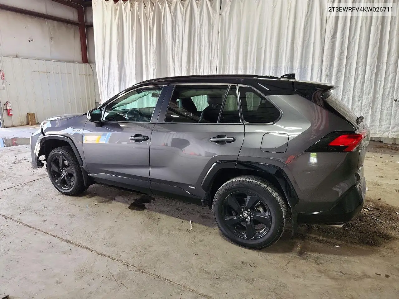 2019 TOYOTA RAV 4 VIN 2T3EWRFV4KW026711 — фото 2