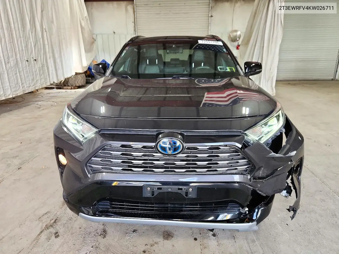 2019 TOYOTA RAV 4 VIN 2T3EWRFV4KW026711 — фото 5