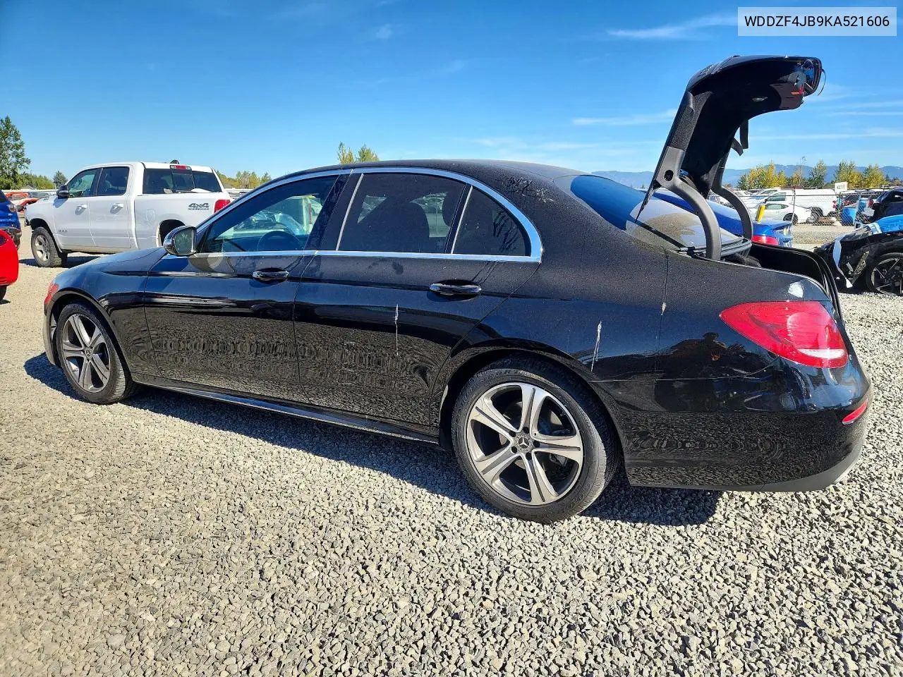 2019 MERCEDES E-KLASSE VIN WDDZF4JB9KA521606 — фото 2